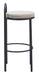 Sisal Barstool (Set of 2) Beige Tweed