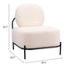 Arendal Accent Chair Vanilla
