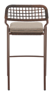 Rio Barstool (Set of 2) Brown