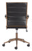 Auction Office Chair Vintage Black