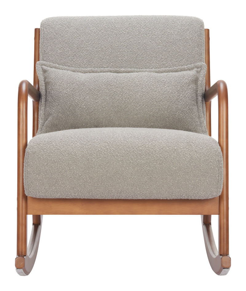 Hady Rocking Chair Gray