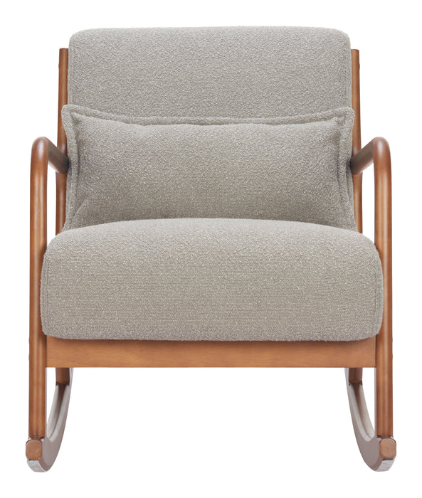 Hady Rocking Chair Gray