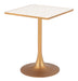 Spot Bistro Table Beige & Gold