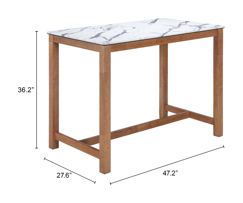 Fein Counter Table White