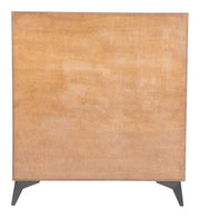 Zarif Chest Black & Walnut