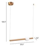 Adeo Ceiling Lamp Brass