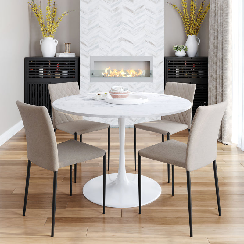 Phoenix Dining Table White