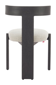 Tiana Dining Chair Black & Beige