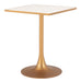 Spot Bistro Table Beige & Gold