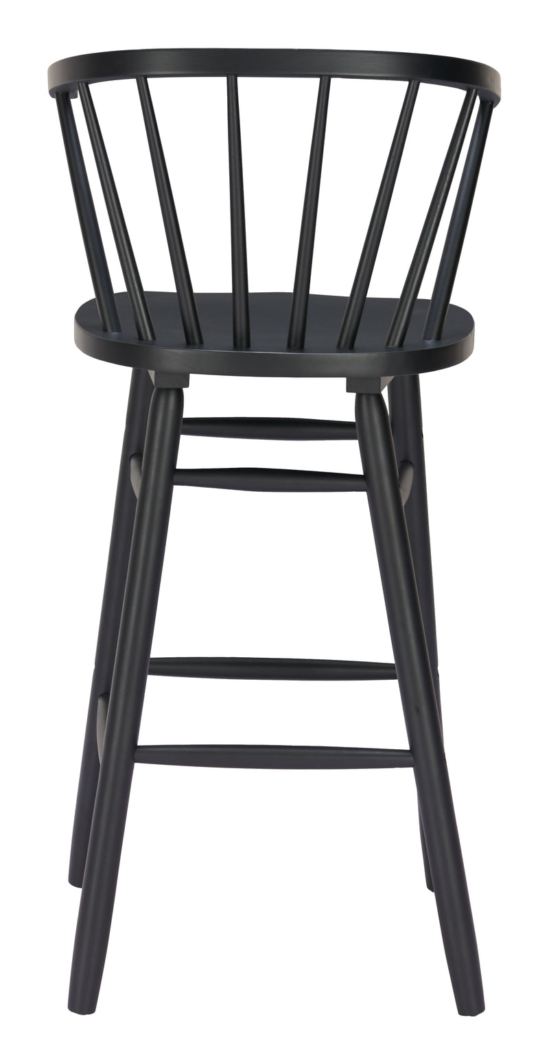 Stenger Barstool (Set of 2) Black