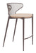 Silues Counter Stool (Set of 2) Taupe & Brown