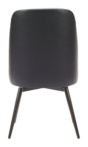 Keppel Swivel Dining Chair (Set of 2) Black