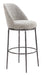 Nordhavn Swivel Barstool Gray