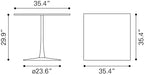 Molly Dining Table Brown