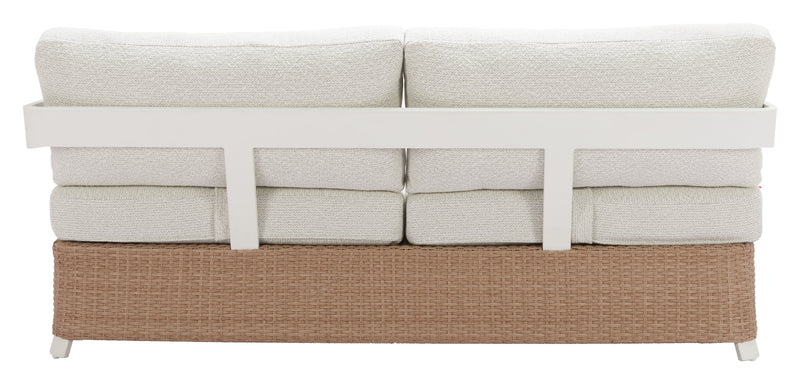 Gelo Sofa White & Brown