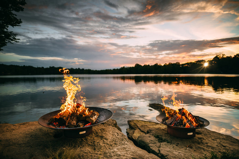 Asia 36": Steel Fire Pit
