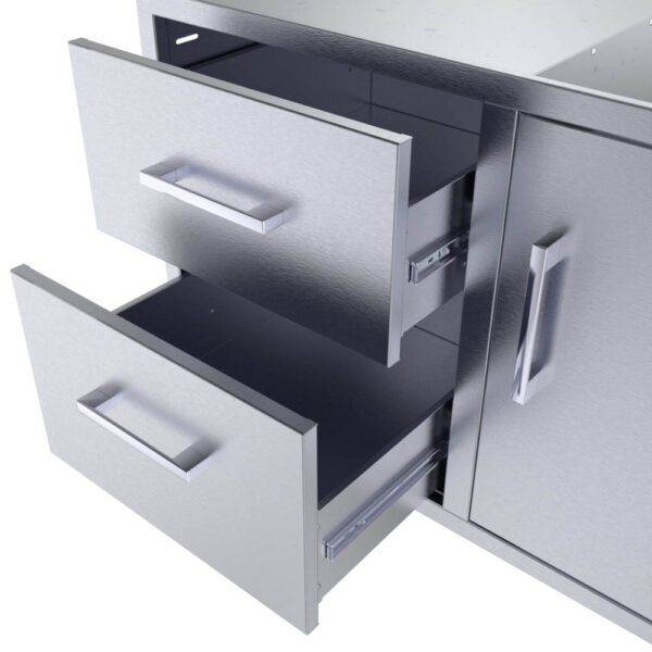 Signature Series 36″ Double Drawer Door Combo