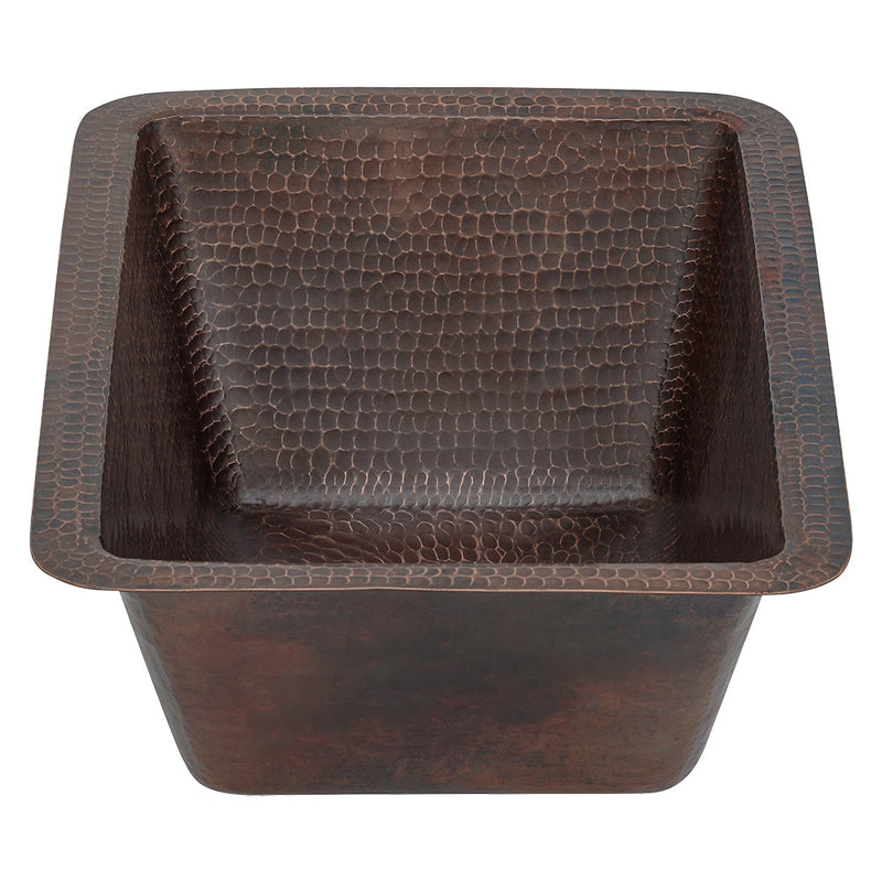 17" Rectangle Copper Bar Sink