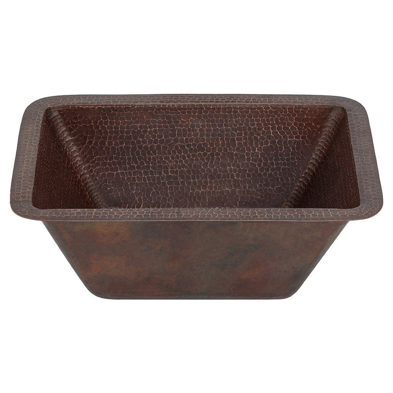 17" Rectangle Copper Bar Sink
