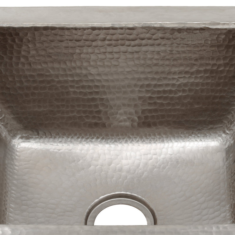 17" Rectangle Copper Bar Sink