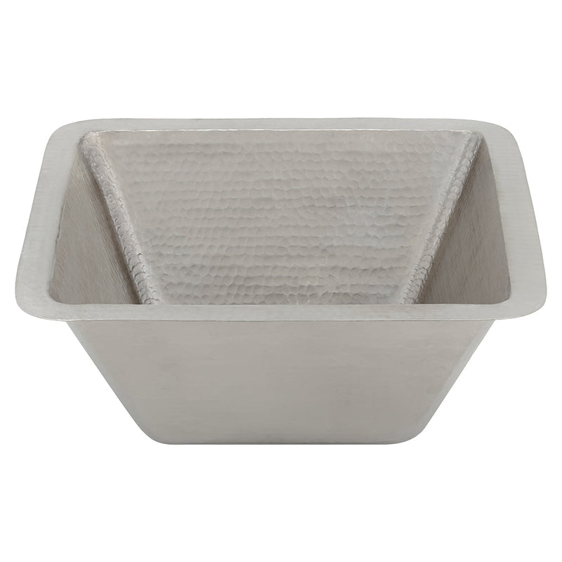 15" Square Hammered Copper Bar/Prep Sink