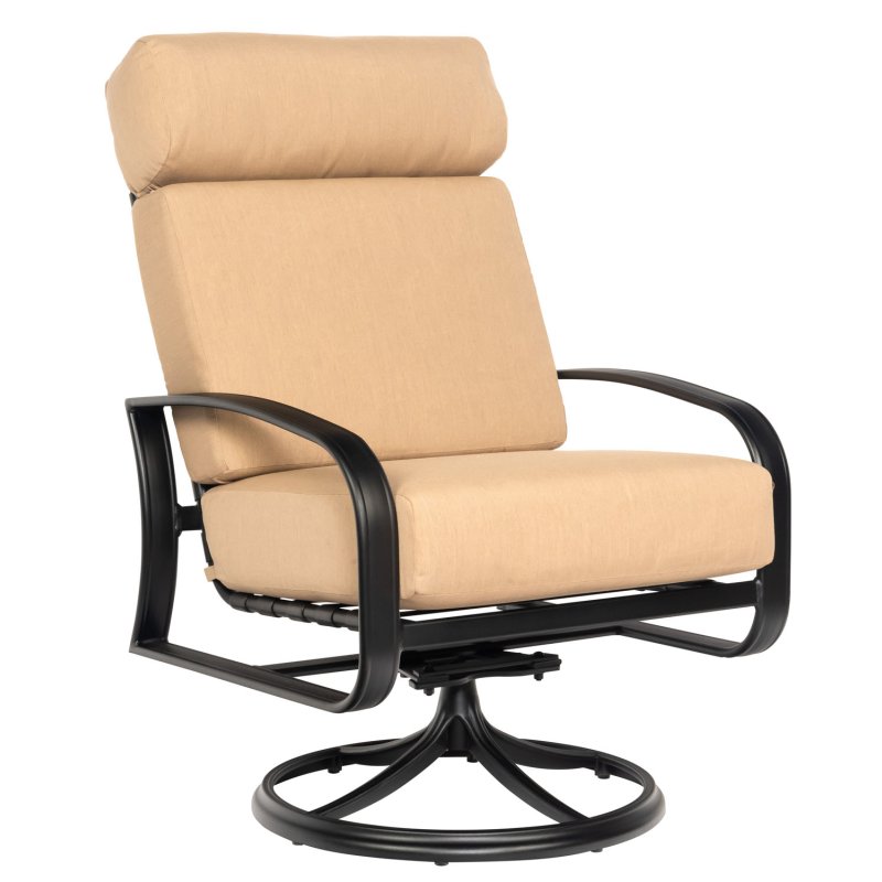 Cayman Swivel Rocking Lounge Chair Isle Cushion
