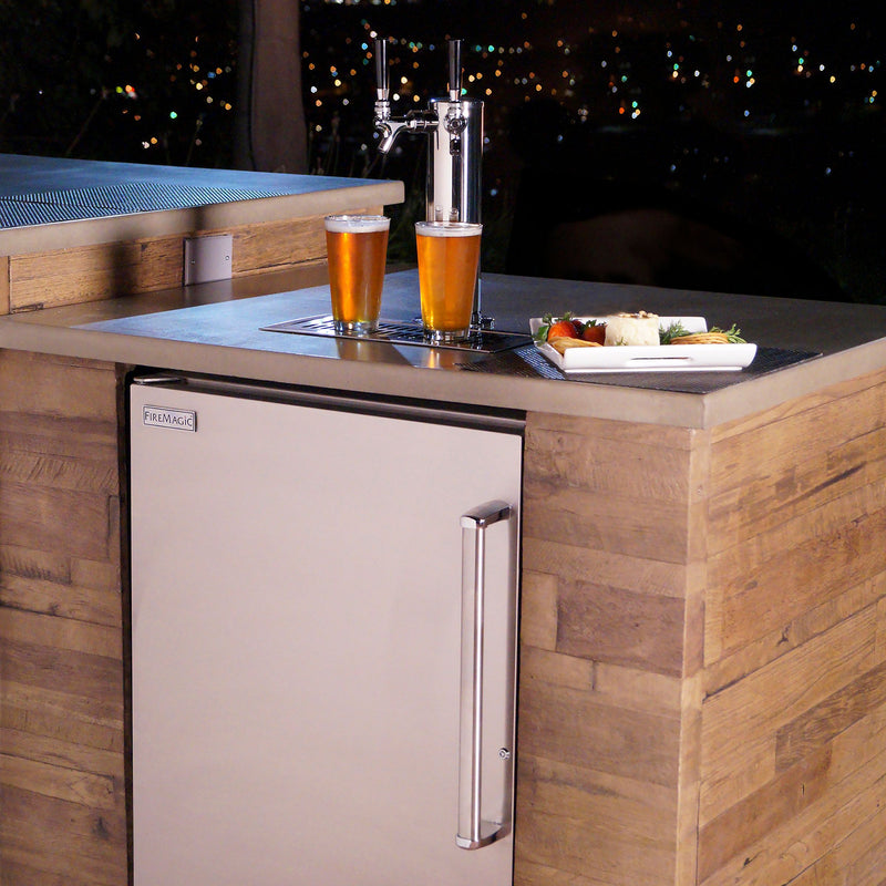 Fire Magic Outdoor Rated Kegerator with Handle
