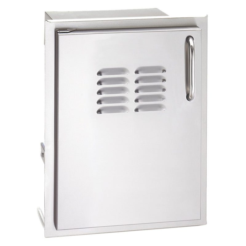 Fire Magic Single Access Door with Tank Tray & Louvers