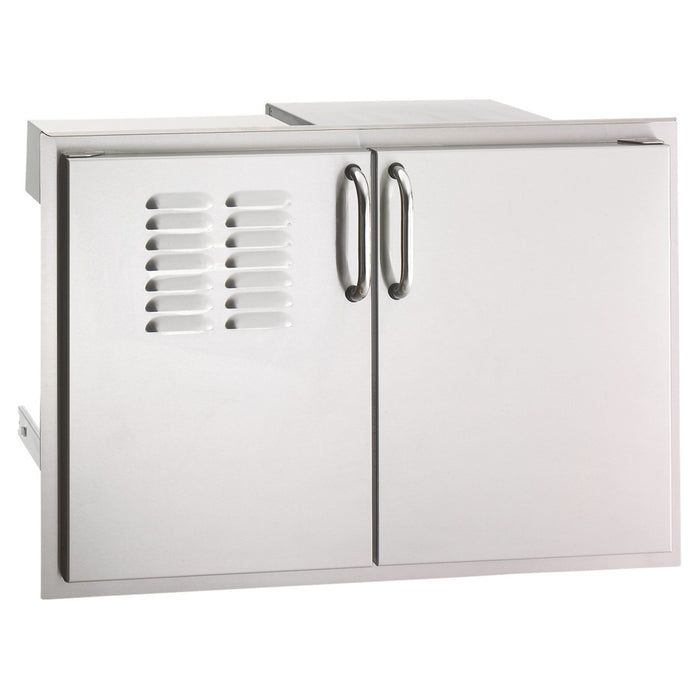 Fire Magic Double Doors with Tank Tray & Dual Drawers
