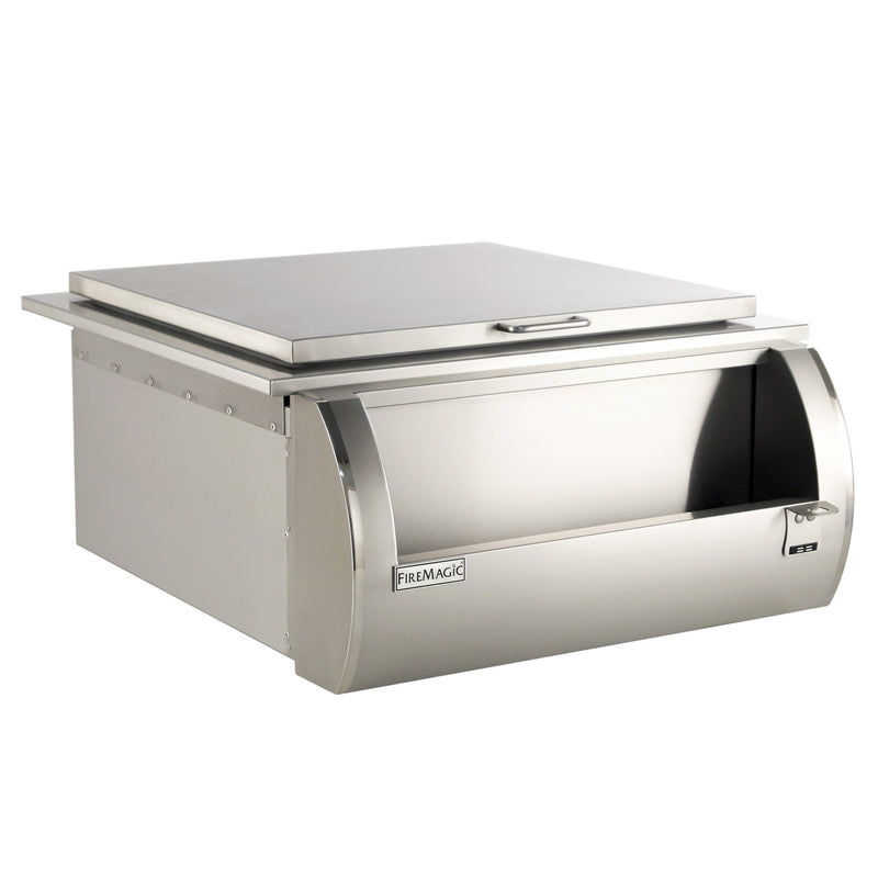 Fire Magic Refreshment Center with Insulated Lid - Slide-In