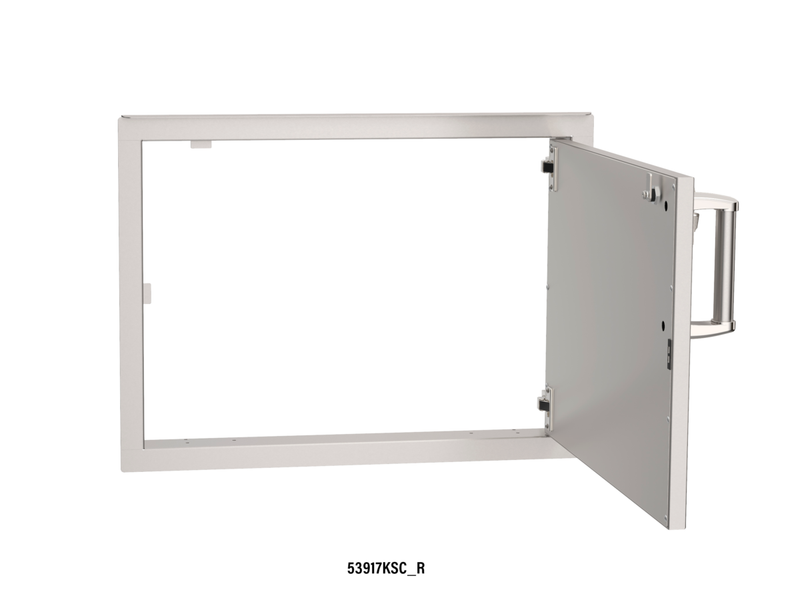 Fire Magic Flush Mounted Horizontal Single Access Doors 18” x 24-1/2”, Horizontal