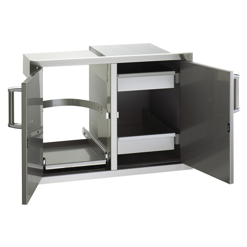 Fire Magic Double Doors with Trash Tray & Dual Drawers 21" x 30-1/2" x 20-1/2”