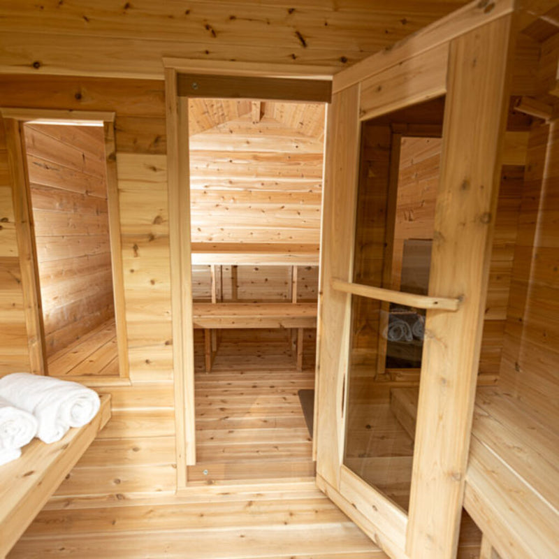 Georgian Cabin Sauna with Changeroom