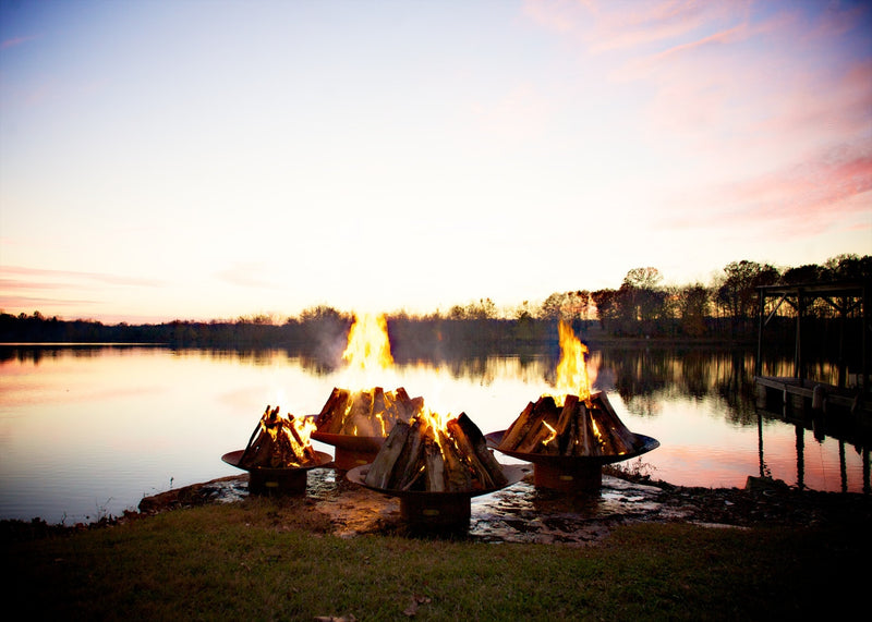 Asia 36": Steel Fire Pit