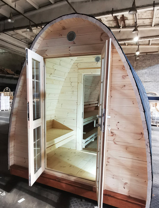 The Sizzle Pod – 6-Person Sauna Cabin