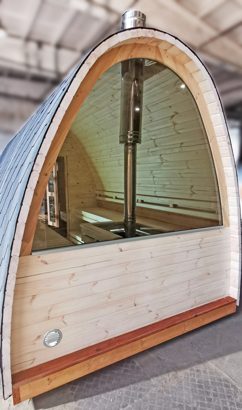 The Sizzle Pod – 6-Person Sauna Cabin