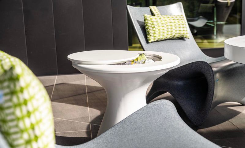 Autograph Tall Ice Bin Side Table