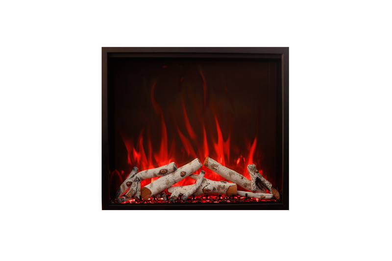 Traditional Bespoke - 30" Indoor / Outdoor Electric Insert featuring Thermostatic Remote, WiFi capable and a Selection of Media Options