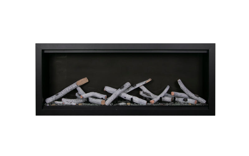 Amanti Symmetry Xtra Tall Smart Electric Indoor / Outdoor WiFi Enabled Fireplace