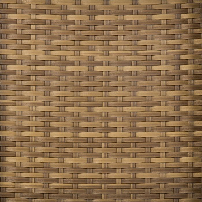 Saddleback Woven Reticulated Cube in Mocha Weave