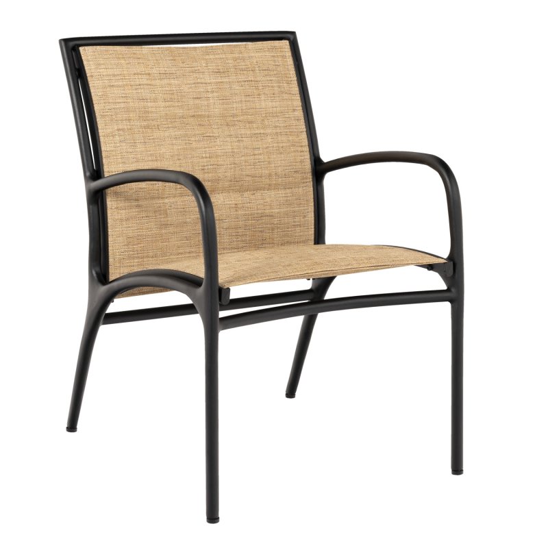 Orion Dining Arm Chair Padded Sling