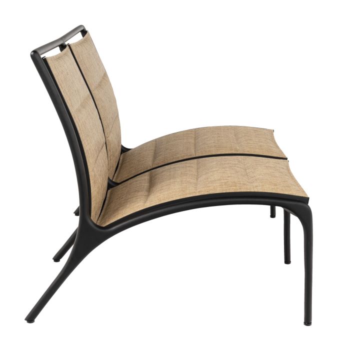 Orion Armless Love Seat Padded Sling