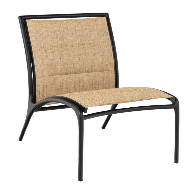 Orion Armless Lounge Chair Padded Sling