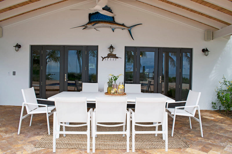 Panama Jack Mykonos 9-Piece Rectangular Dining