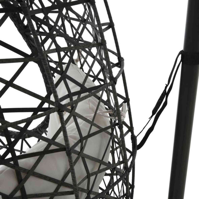 Panama Jack Hanging Chair w/Metal Stand & Cushions