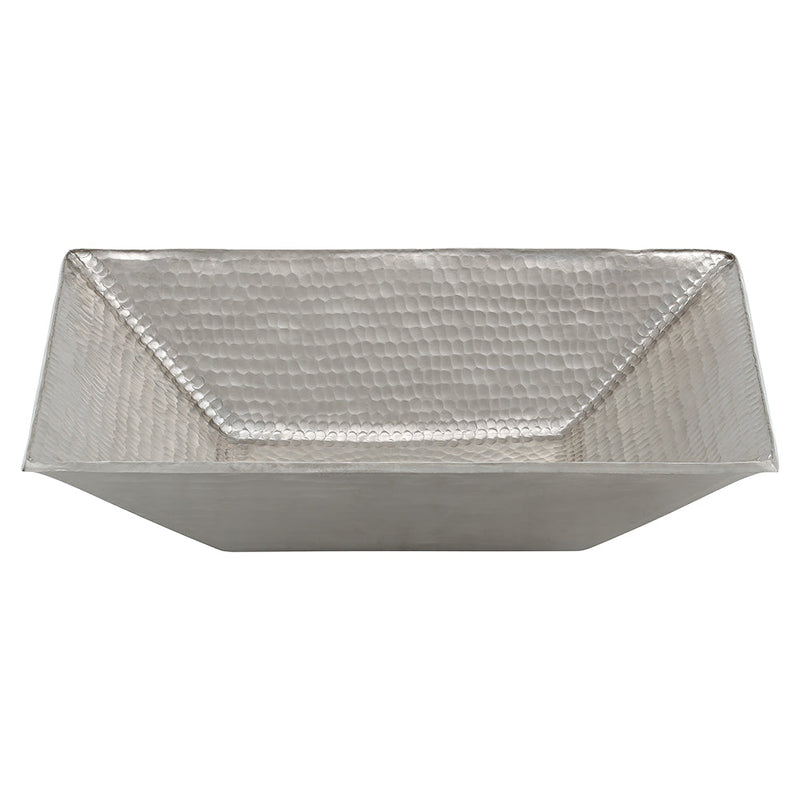 17" Modern Rectangle Hand Forged Old World Copper Premium Vessel Sink