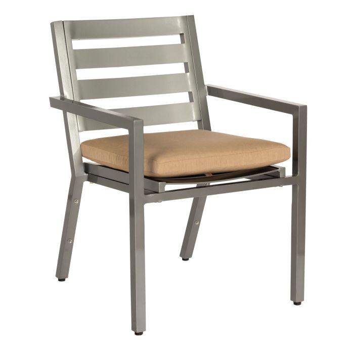Palm Dining Arm Chair - Stacking Coast Slat