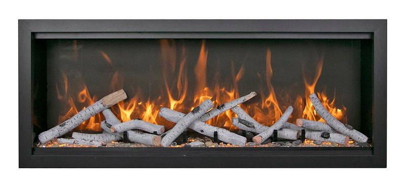 Amanti Symmetry Xtra Tall Bespoke - Indoor / Outdoor Electric Built In Fire Place