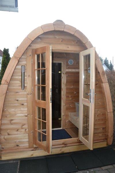 The Sizzle Pod – 6-Person Sauna Cabin