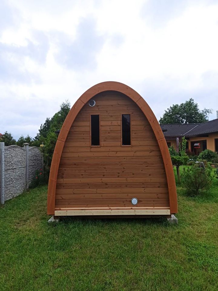 The Sizzle Pod – 6-Person Sauna Cabin